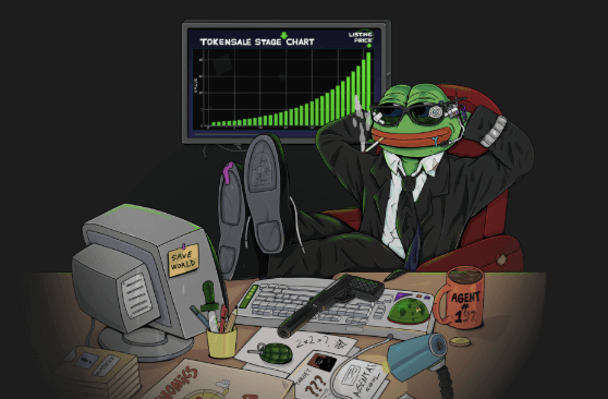 Codename:Pepe Crypto Logo